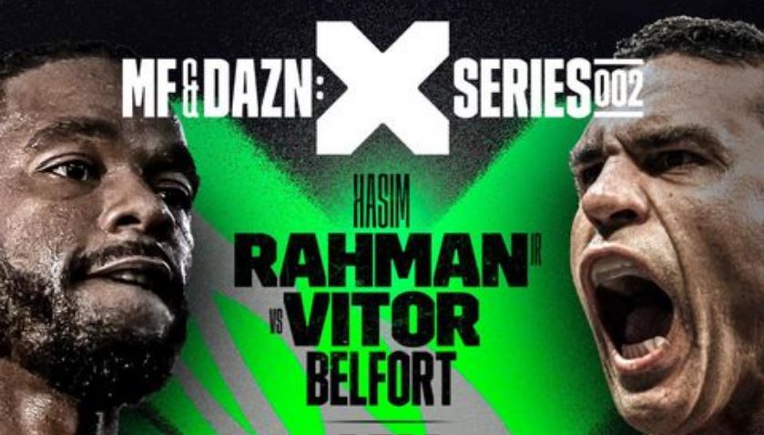 Экс-чемпион UFC Белфорт встретится с Рахманом-младшим на DAZN X Series 002