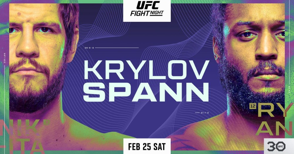 UFC Vegas 70: Крылов – Спэнн 26 февраля