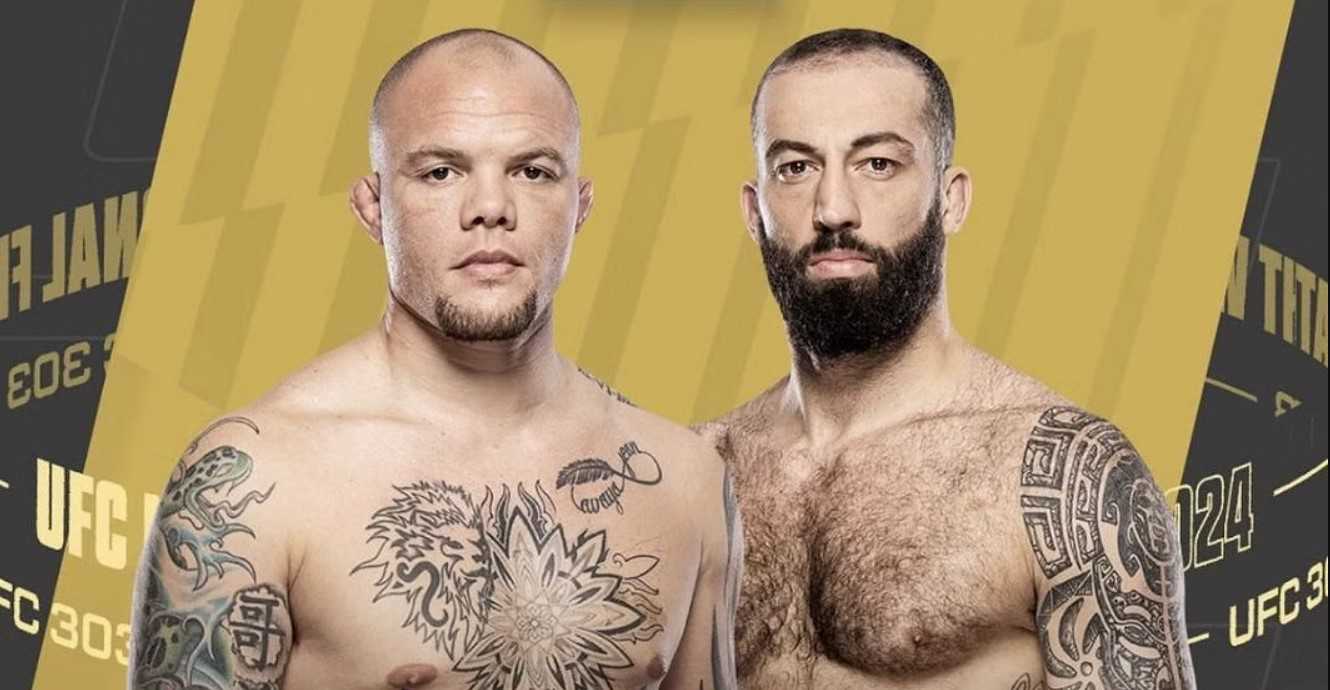 Где смотреть бой Роман Долидзе – Энтони Смит на UFC 303