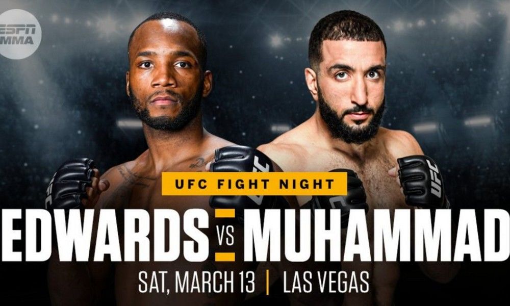 UFC Fight Night 14 марта: Леон Эдвардс – Белал Мухаммад