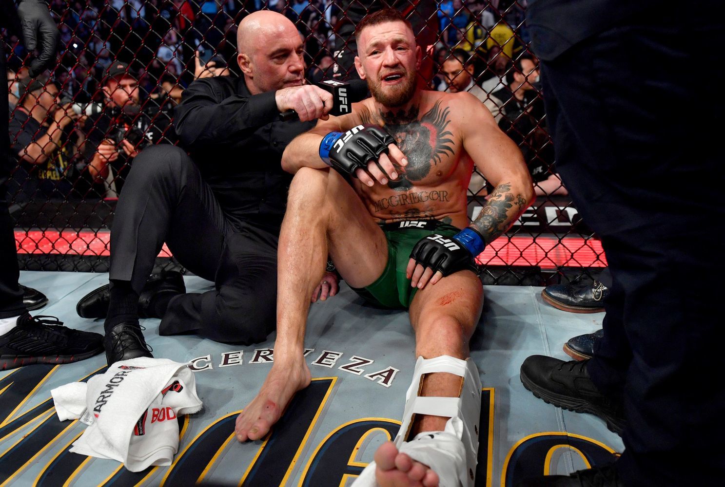 «Кость просто разломилась». Макгрегор прокомментировал свое поражение Порье на UFC 264
