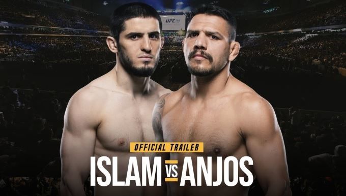 Бой Ислам Махачев – Рафаэль дос Аньос состоится на UFC 267
