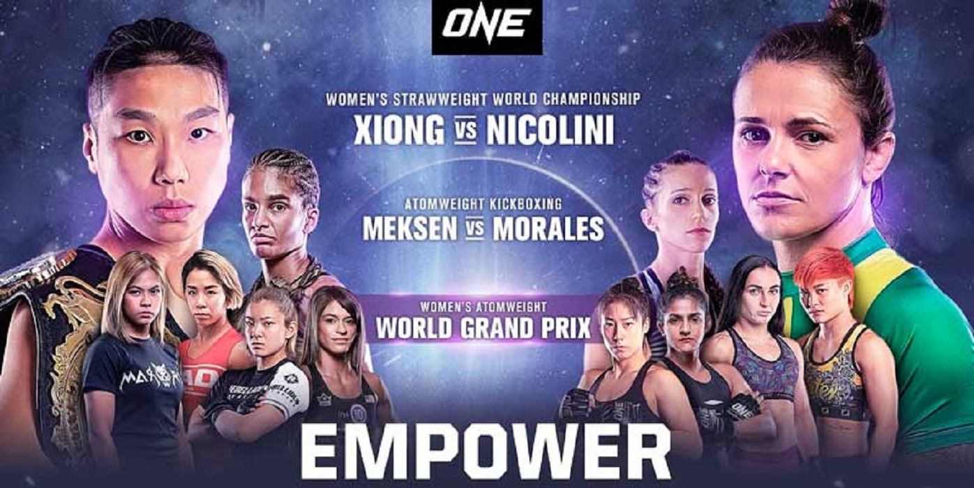 Стали известны результаты турнира ONE FC: Empower