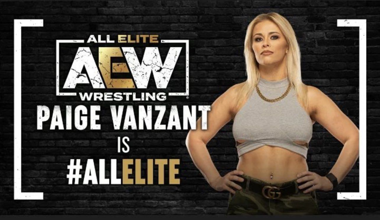 Пейдж Ванзант подписала контракт с All Elite Wrestling