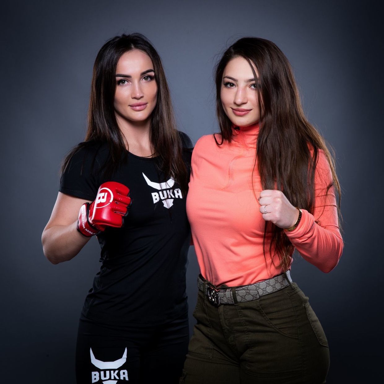 Диана Авсарагова и Лиана Джоджуа