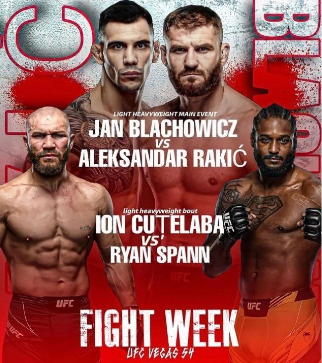 Постер UFC Вегас 54